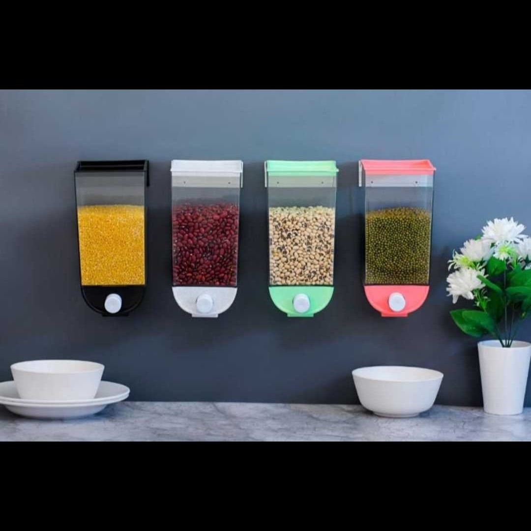 Push Button Container